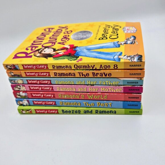 Beverly Cleary Book Lot 8 Books Paperback Ramona Collection Read - Picture 2 of 16